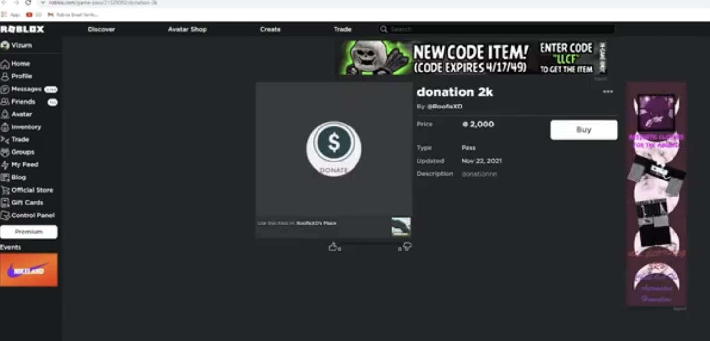 Запись экрана, на которой задокументированы взломы аккаунтов на Roblox / YouTube-канал «Usernamee»