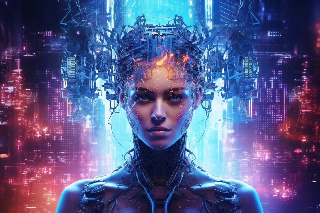 «Лаборатория Касперского» создала нейроморфный чип // Иллюстрация: Midjourney