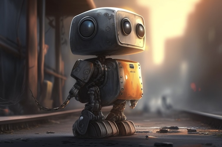 created by a neural network