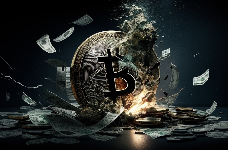 Биткойн рушится после нового повышения процентной ставки в США