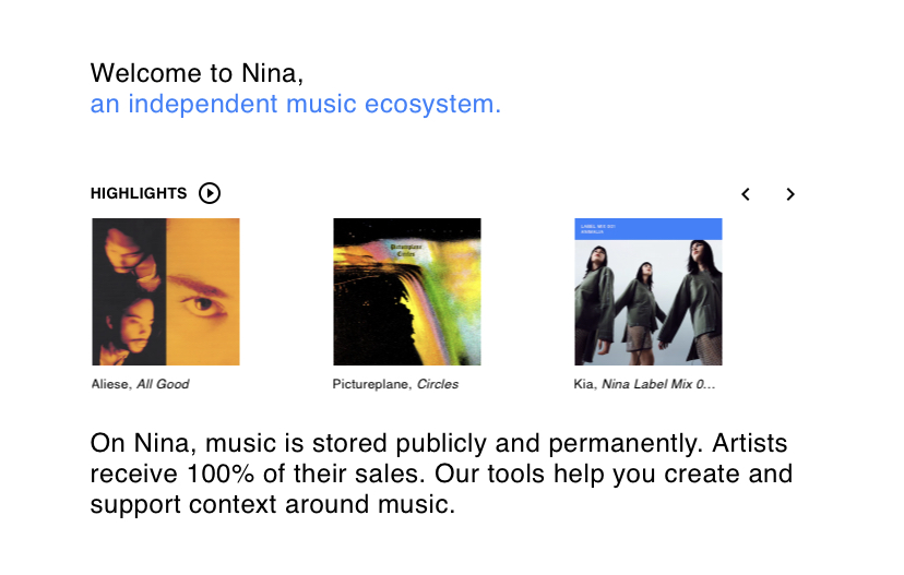Источник: ninaprotocol.com
