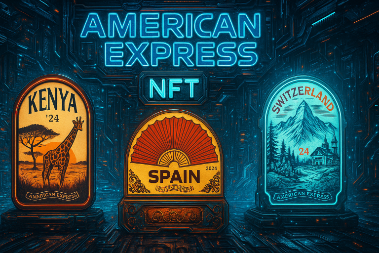 American Express выпустила NFT-марки для путешественников