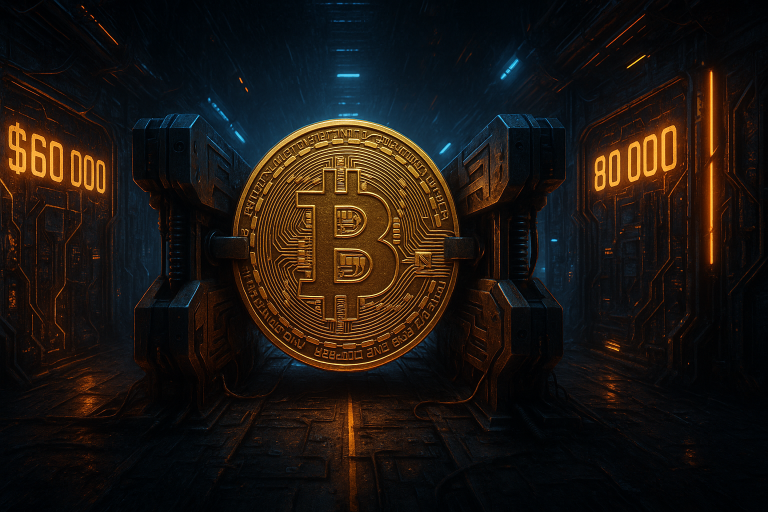 CryptoQuant: Биткоин может застрять в коридоре $60 000 — $80 000, если ФРС не снизит ставку