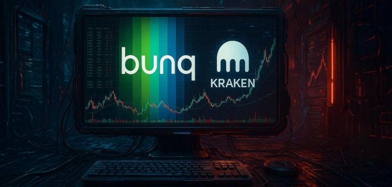 Bunq запустил криптоторговлю в партнерстве с Kraken