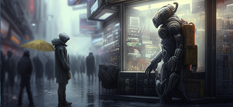 created by a neural network