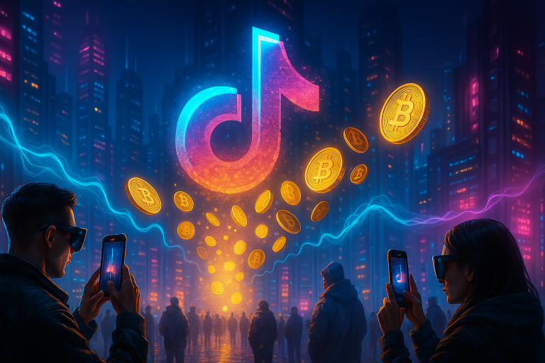 Вирусные токены TikTok: когда звук становится криптовалютой