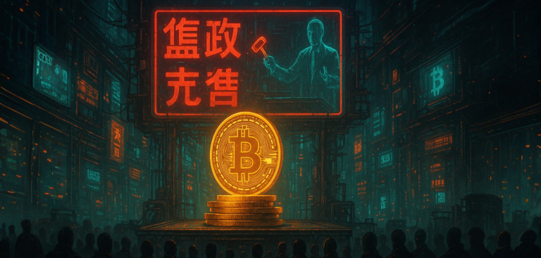 Китайские власти распродают изъятые биткоины на фоне экономического спада