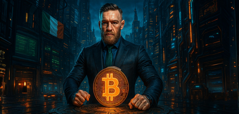 Конор Макгрегор предлагает создать биткоин-резерв в Ирландии