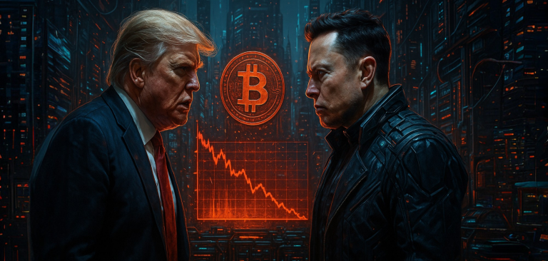 Конфликт между Трампом и Маском ударил по крипторынку — подробности