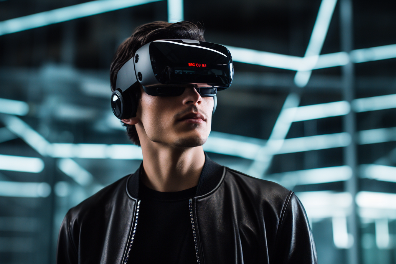 Гарнитуру Vision Pro можно будет купить со 2 февраля // Иллюстрация: Midjourney