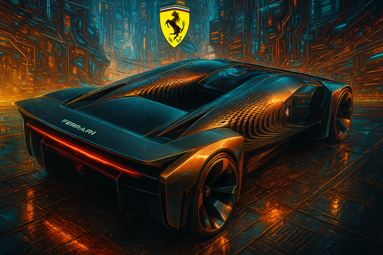 Ferrari показала первый NFT-гиперкар, созданный без физического прототипа