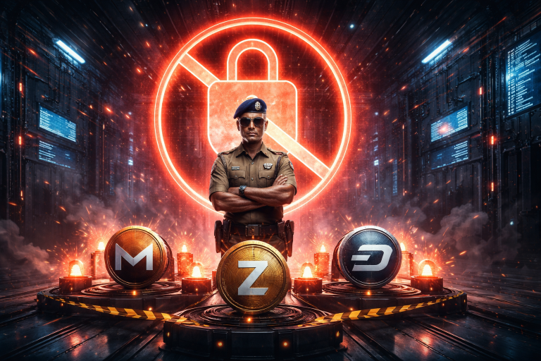 Индия зачищает рынок от приватных монет: под ударом Monero и Zcash