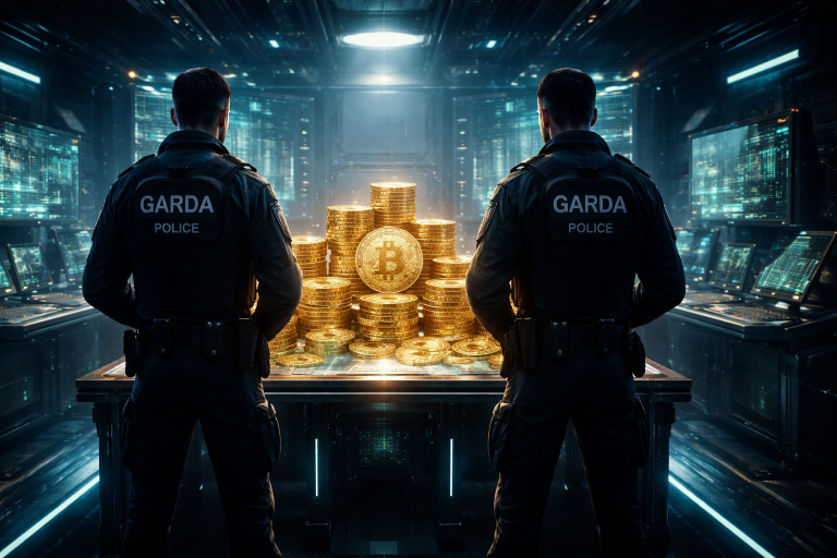 Ирландская полиция получила доступ к части утерянных 6000 BTC осужденного преступника