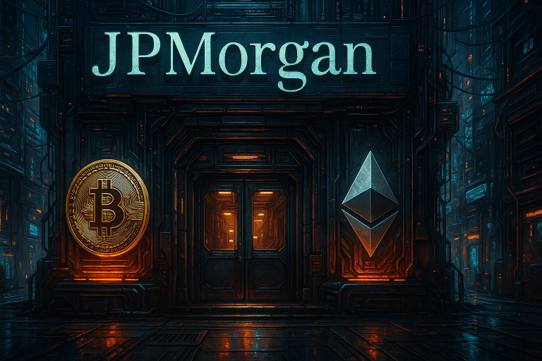 JPMorgan добавит биткоин и эфир в список залоговых активов – Bloomberg