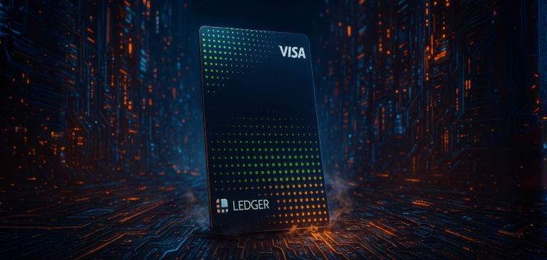 Ledger и Visa запускают криптокарту с кешбэком в BTC и USDC