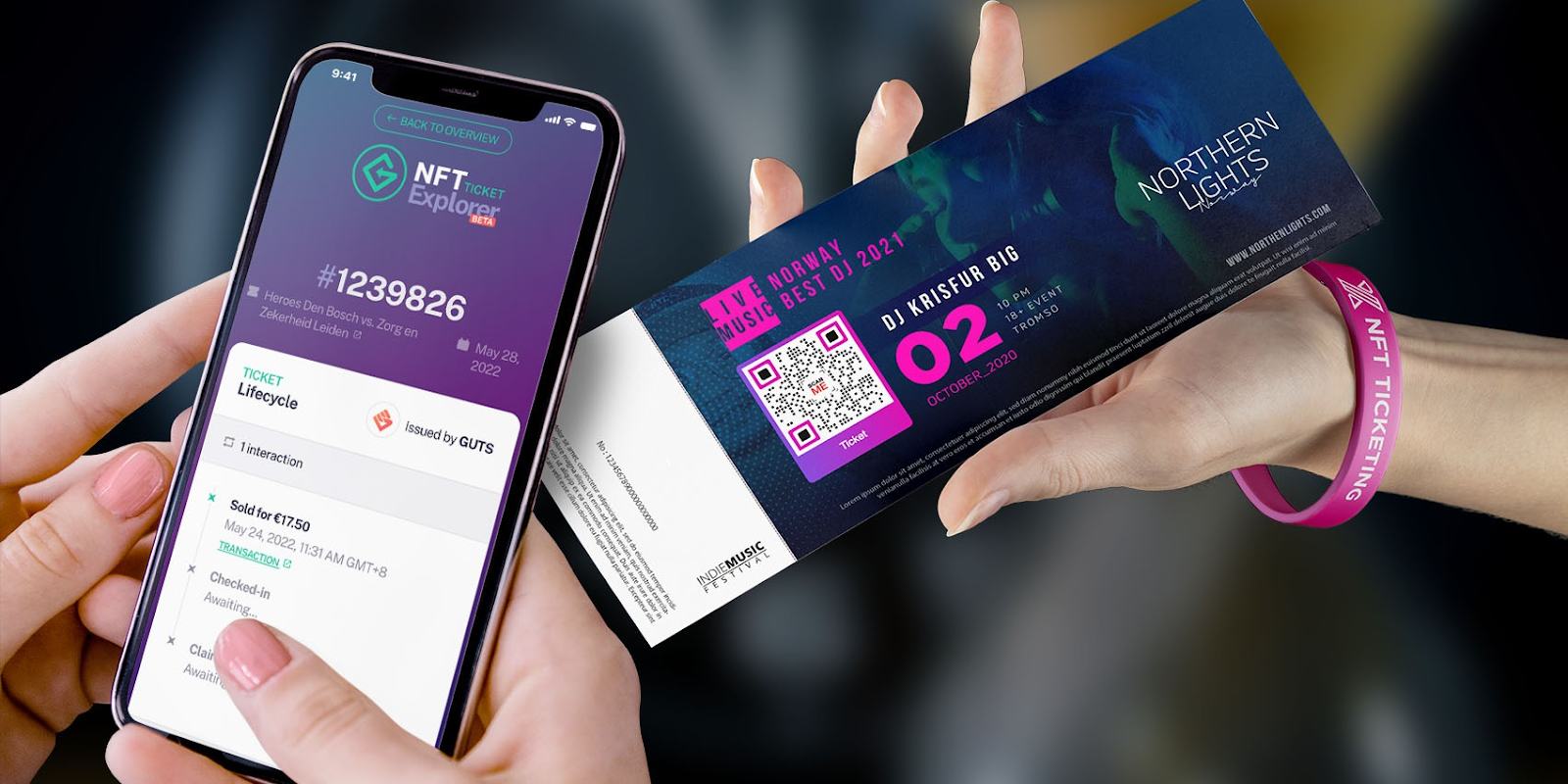 Так может выглядеть NFT-билет