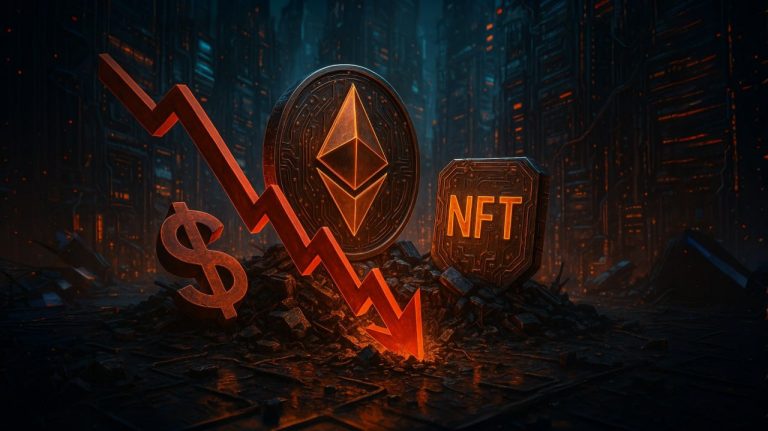NFT-рынок просел на $1.2 млрд за неделю на фоне падения Ethereum