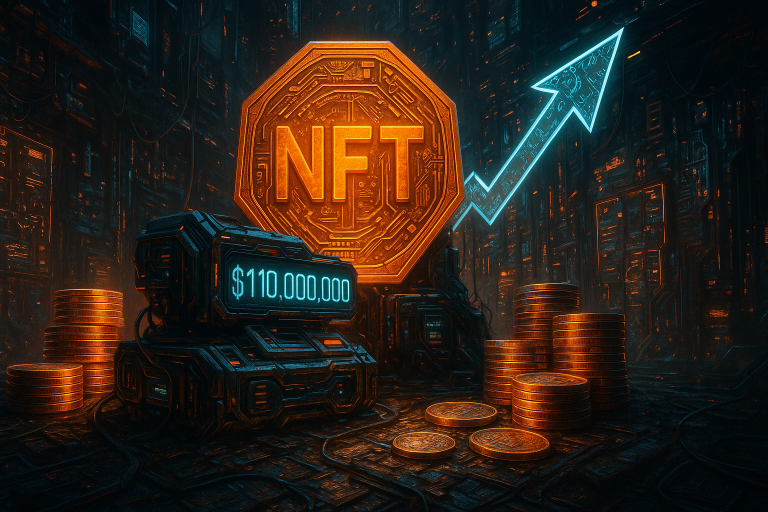NFT-рынок вырос за неделю на 10,8%, достигнув $110 млн