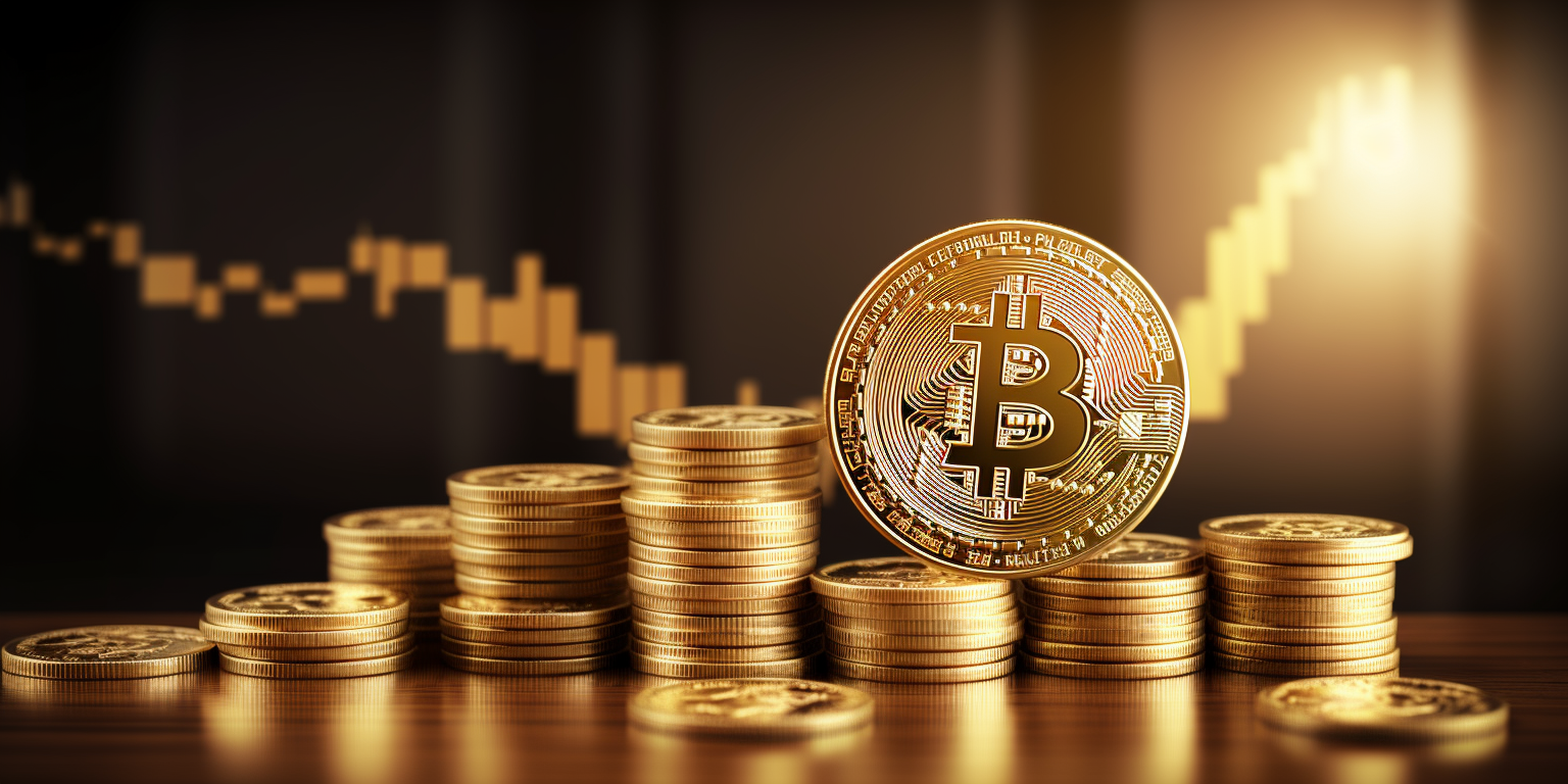 Цена биткойна выросла
