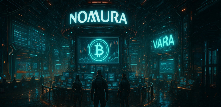 Nomura начала торговать криптодеривативами в Дубае под надзором VARA