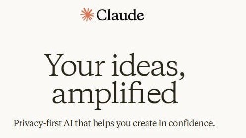 Стартовая страница Claude // Источник: Claude