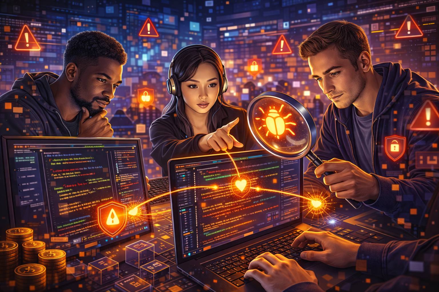 Лучшие практики при разработке смарт-контрактов // Иллюстрация: Midjourney