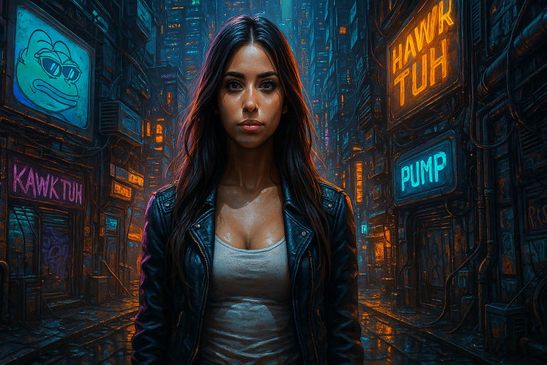 Подражательницу Hawk Tuah Хейли Уэлч обвинили в дампе мемкоина на PumpFun