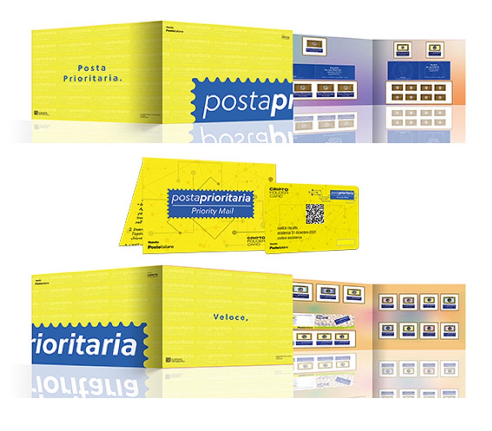 Коллекция Prioritaria Giallag. Источник: filatelia.poste.it