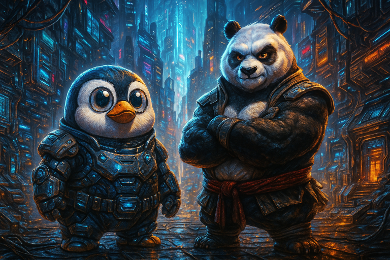 Pudgy Penguins объявили о партнерстве с DreamWorks и «Кунг-фу Пандой»