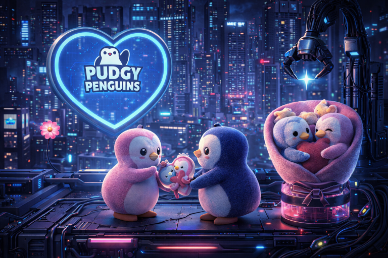 Pudgy Penguins открыли поп-ап в Нью-Йорке ради эксклюзивного дропа к 14 февраля