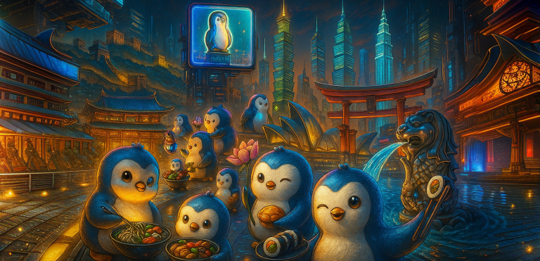 Pudgy Penguins открывает азиатско-тихоокеанское подразделение