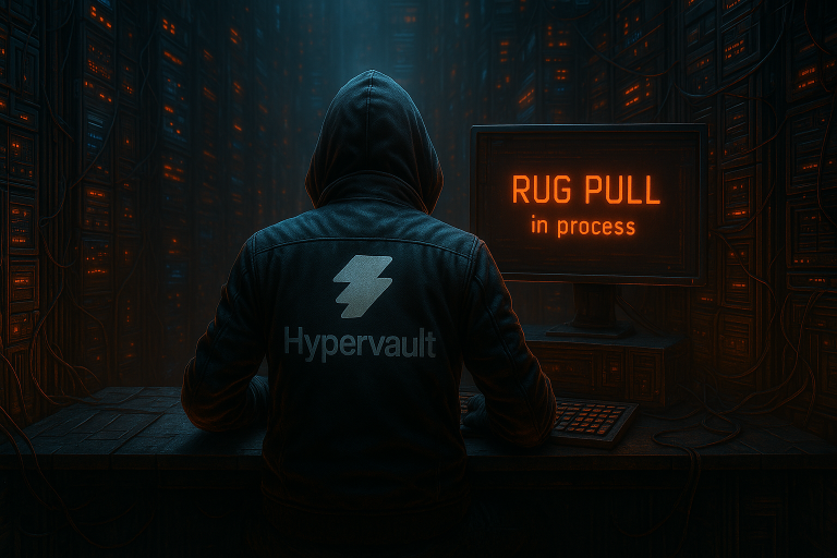 Разработчики HyperVault вывели $3,6 млн и исчезли