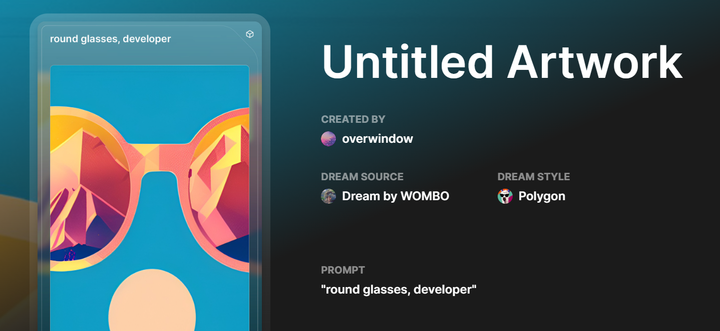 Dream by Wombo