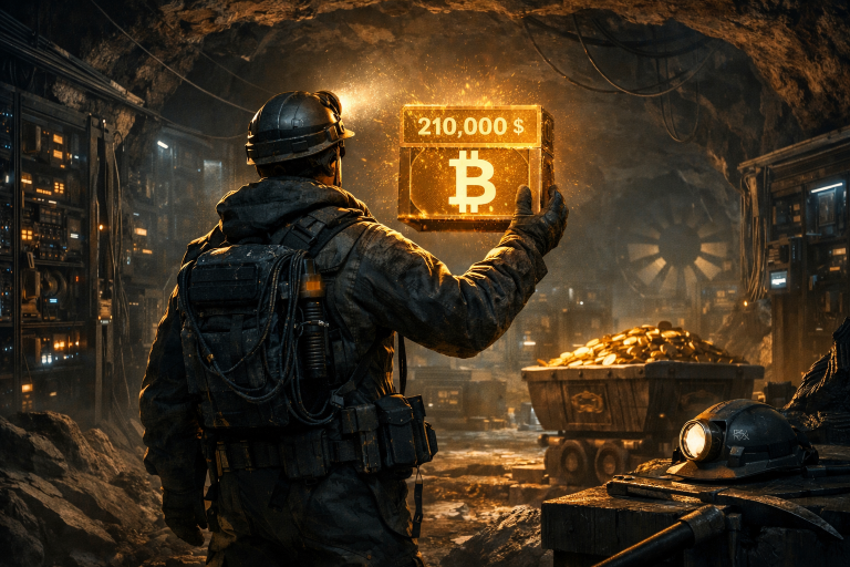 Соло-майнер добыл блок биткоина стоимостью $210 000