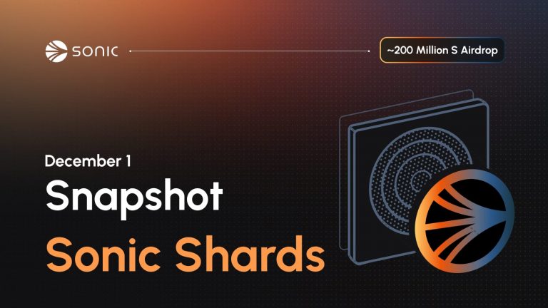Sonic Labs раздаст почти 200 млн токенов владельцам NFT Sonic Shards