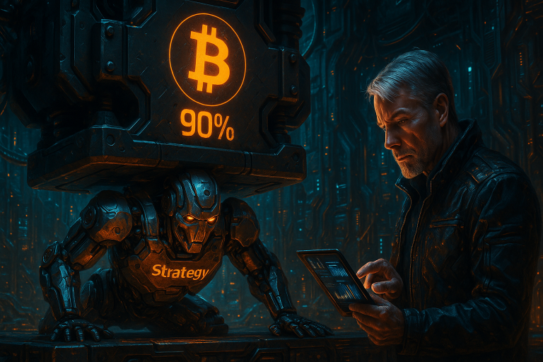 Strategy готова выдержать падение биткоина до 90% — Майкл Сэйлор