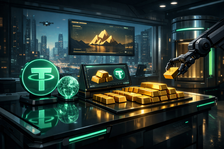 Tether вложил $150 млн в Gold.com и готовит продажу слитков за USDT
