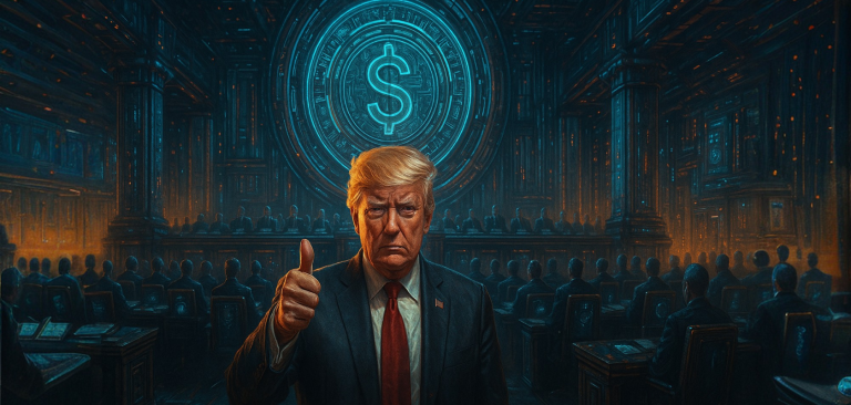 Трамп хвалит принятый Сенатом закон о стейблкоинах GENIUS Act, акции Circle и Coinbase реагируют ростом