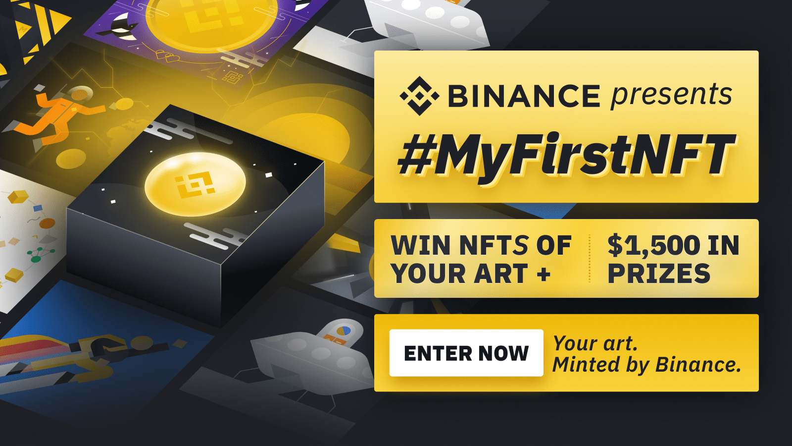 Вот пример такого конкурса с Binance
