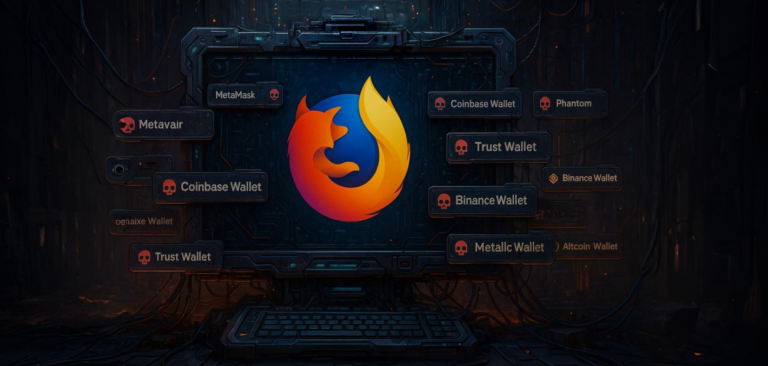 В Firefox обнаружили 40+ фейковых расширений под видом криптокошельков