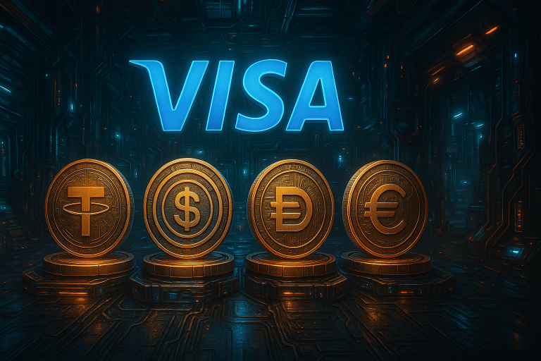 Visa сообщила о росте операций со стейблкоинами в четыре раза