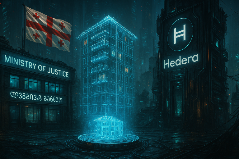 Власти Грузии переведут госреестр на блокчейн Hedera