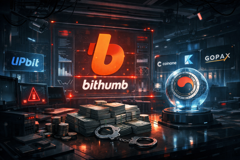 Южнокорейский регулятор оштрафовал Bithumb на $24,6 млн