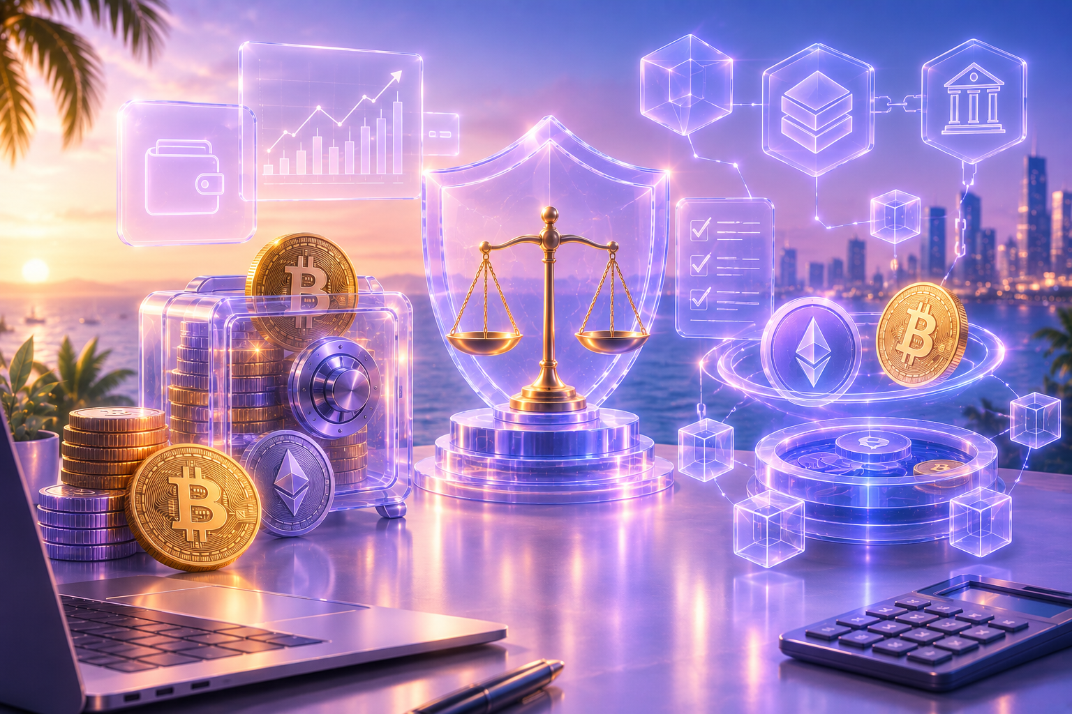 Децентрализованные финансы работают по собственным правилам // Источник: Midjourney