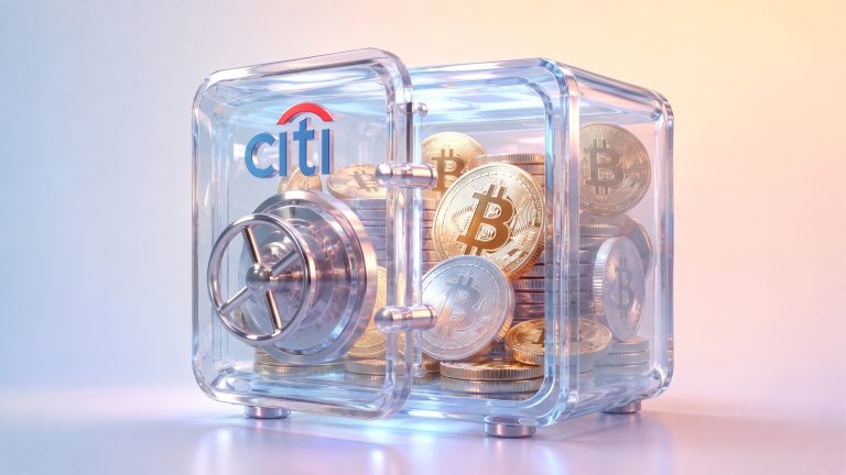 Citi запустит систему хранения биткоина в 2026 году