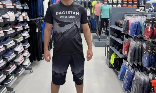 Костюм шорты с футболкой wrestling для борцов