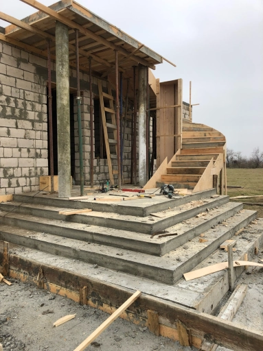 Заливка Ж/б Лестниц