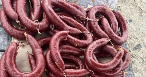 Домашная Колбаса Копченая