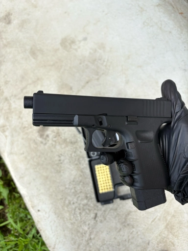 BLACK GLOCK 17  В БОЕВОМ ОБВЕСЕ