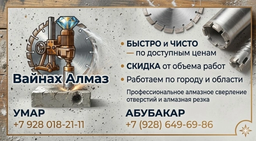 Алмазное бурение и резка